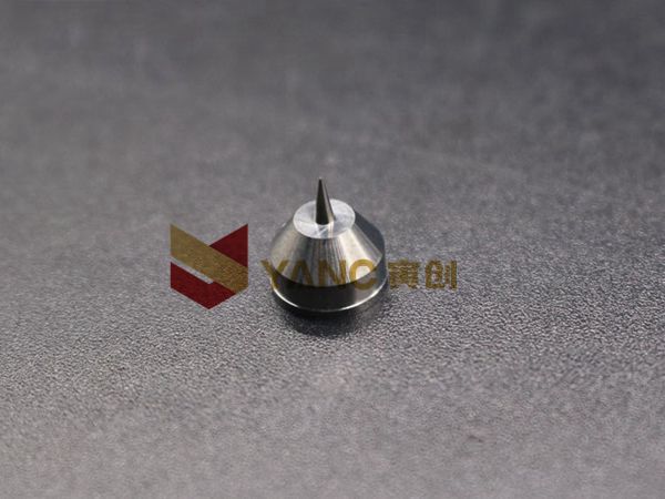 Precision micro dispensing nozzle